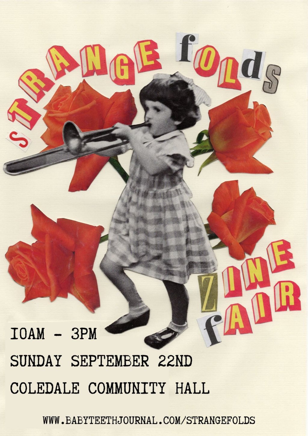 STRANGE FOLDS ZINE FAIR @ COLEDALE COMMUNITY&nbsp;HALL